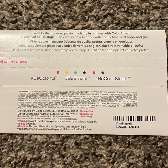 Flamin-Goals Color Street Nails (retired) - Picture 2 of 2